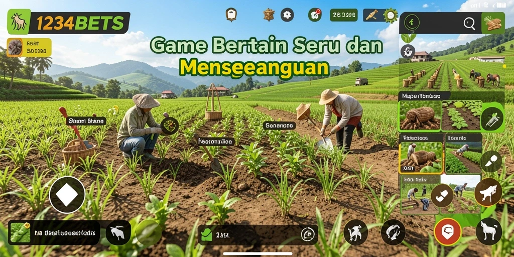 Tampilan gameplay 1234BETS yang menarik dan seru.