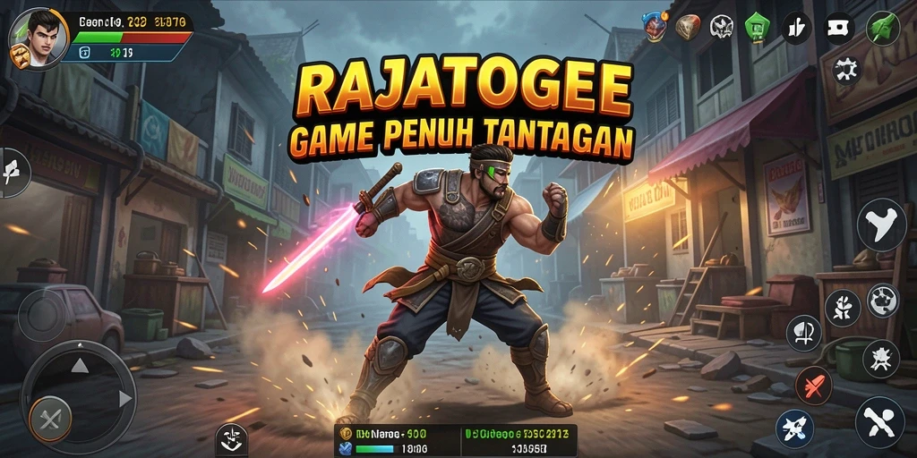 Tangkapan layar utama RAJATOGEL menampilkan aksi seru dalam gameplay.
