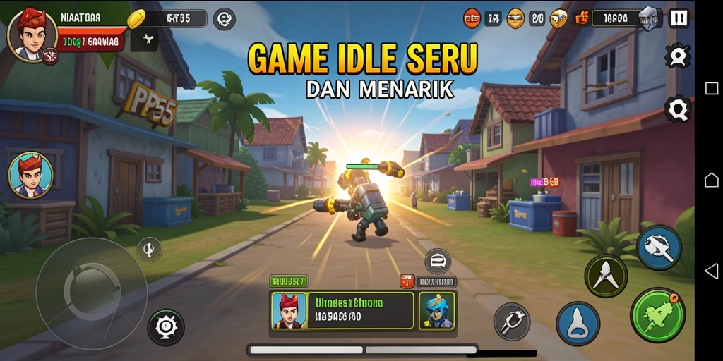 Tampilkan gameplay Idle RP55 yang menakjubkan dan menyenangkan.