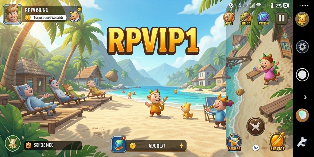Screenshot RPVIP1 menampilkan gameplay yang asyik dan menantang.