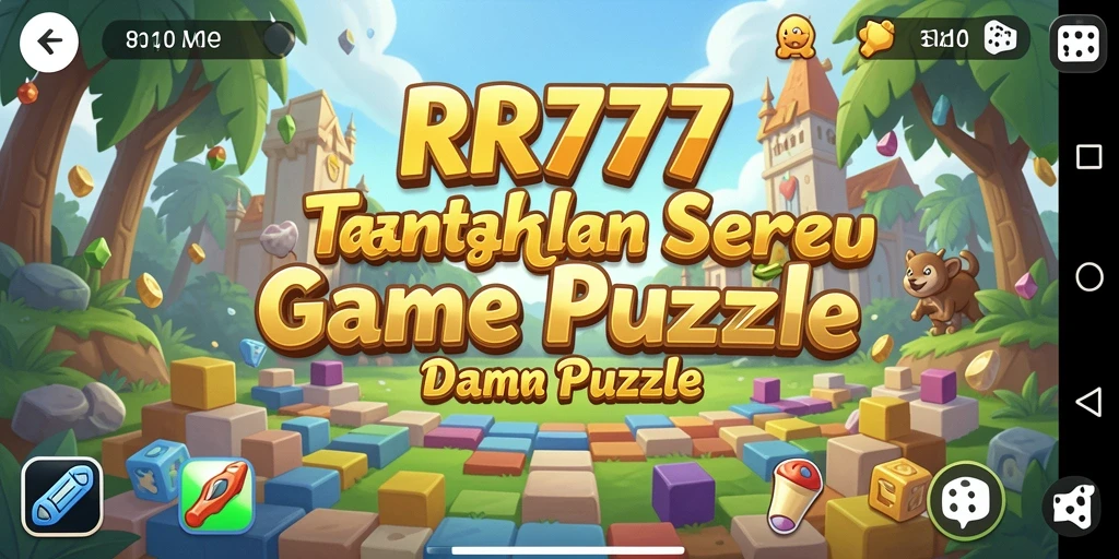 Tampilan gameplay RR777 yang menarik dan penuh warna.