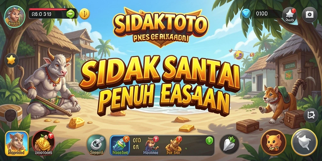Gameplay menyenangkan dan interaktif dari SIDAKTOTO.