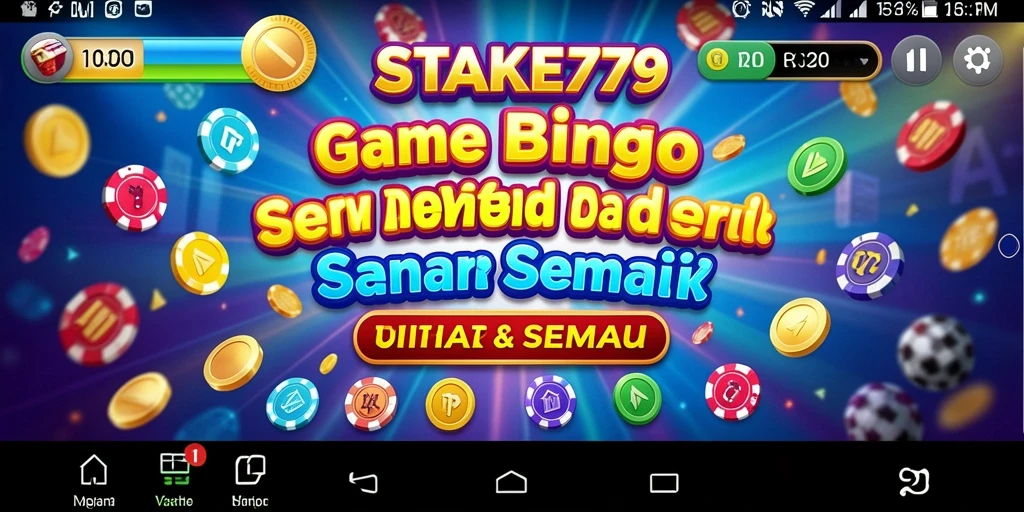 Screenshot gameplay utama STAKE779 menampilkan keseruan bermain Bingo.
