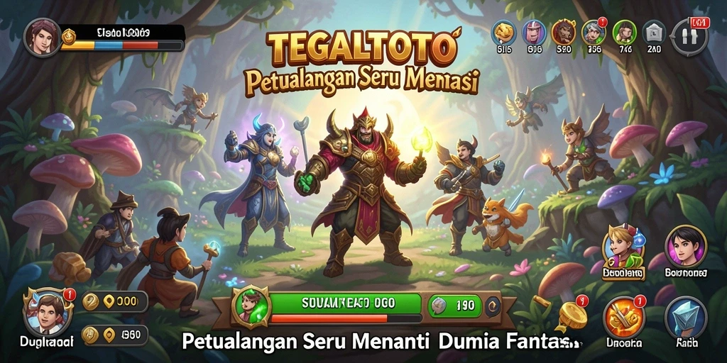 Screenshot dari gameplay TEGALTOTO yang menampilkan petualangan seru.